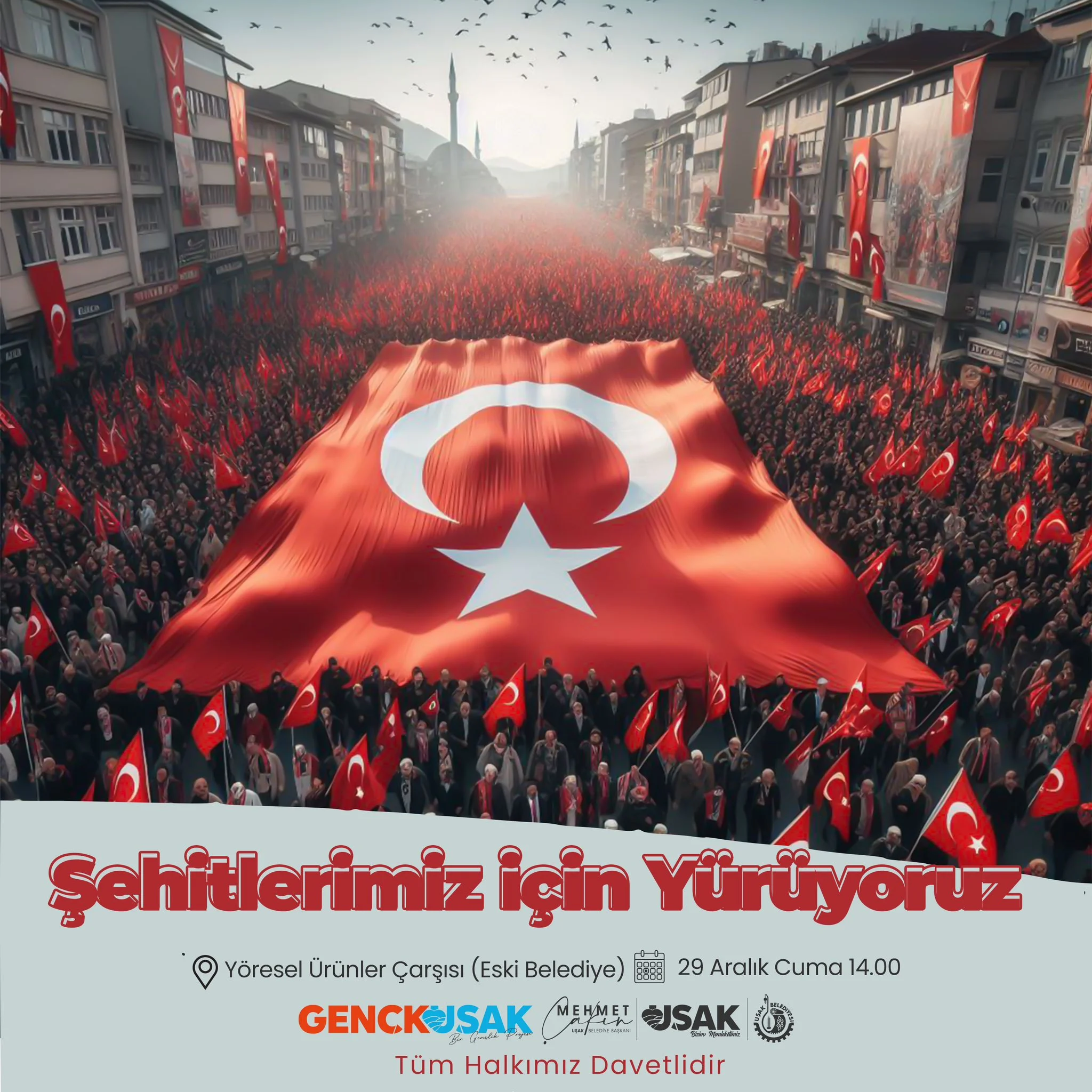 Yürüyüs Usak Olay (1)