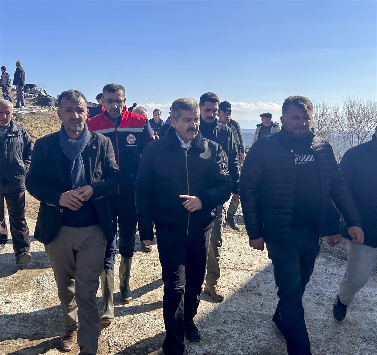 Toprak Kayması Usak Heyelan 3