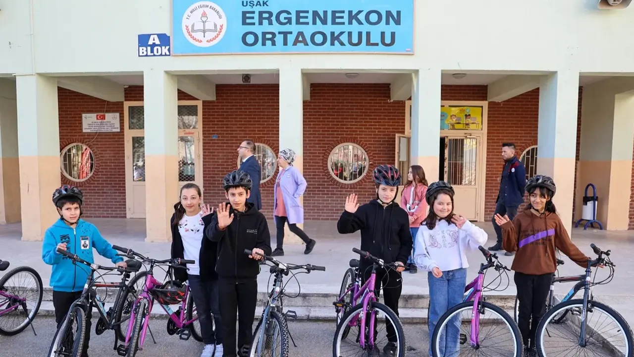 Okul Bisiklet Usak Olay