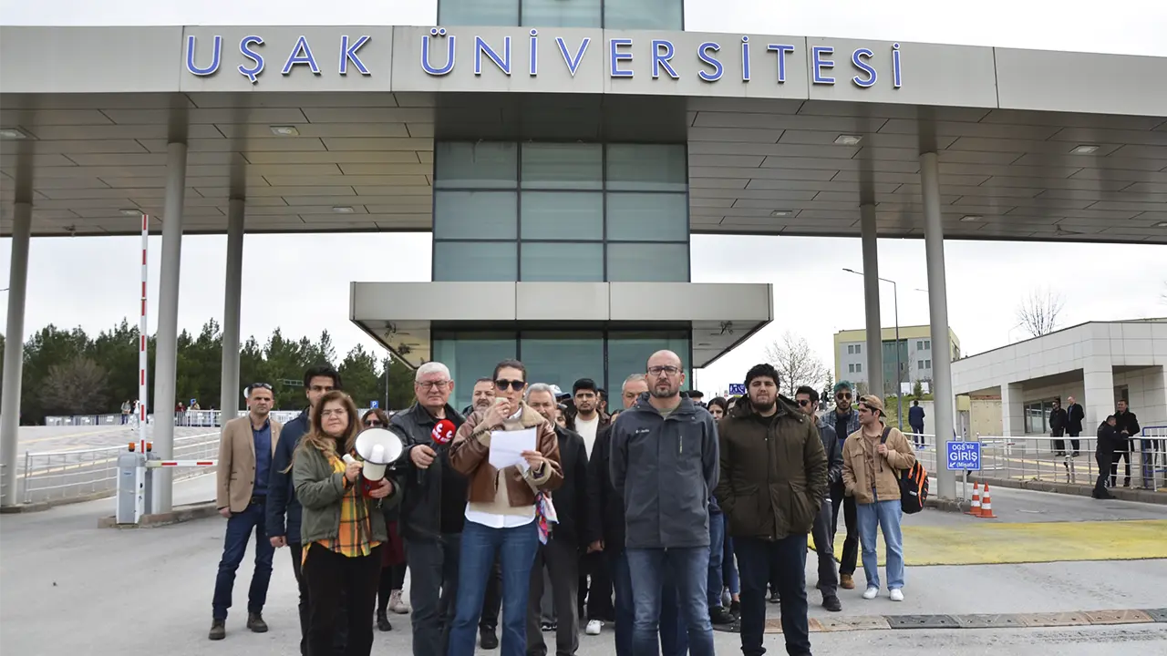 Uşak Üniversitesi Cinsel Taciz Basın Açıklaması
