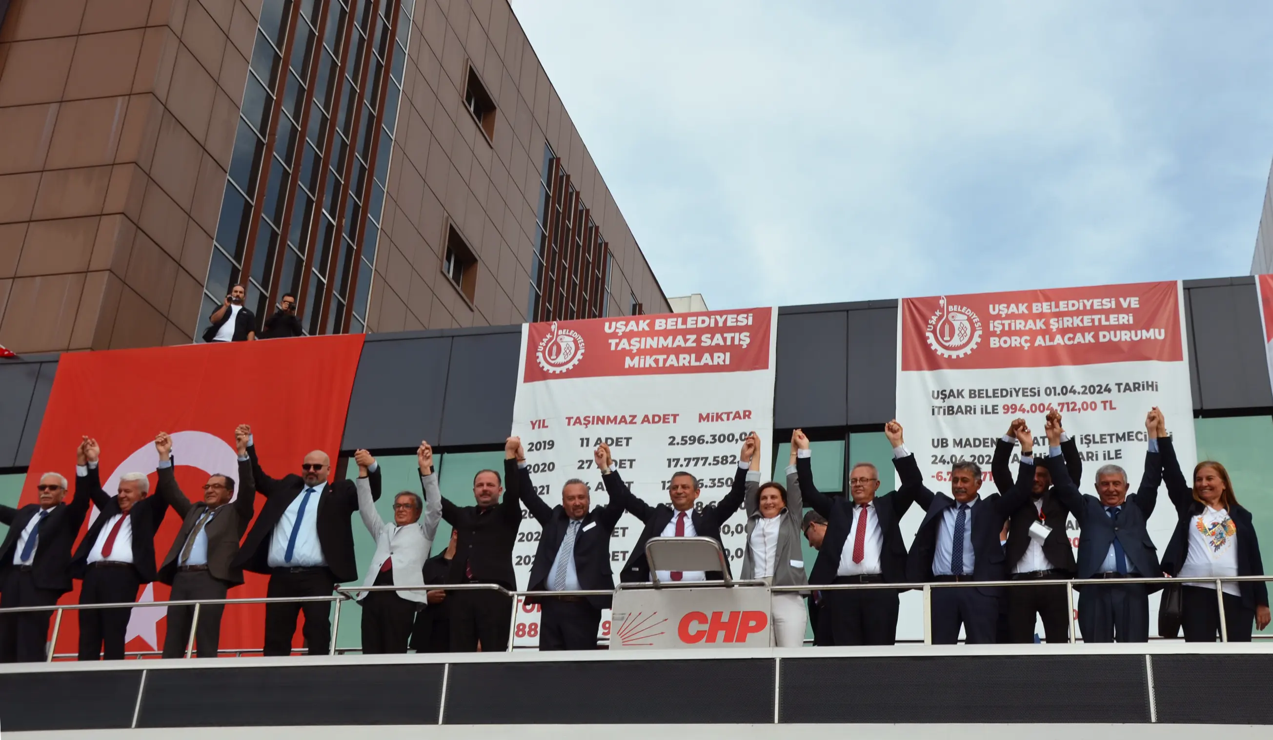 Özgür Özel Uşak Tarhanası Içti Miting Yaptı 2