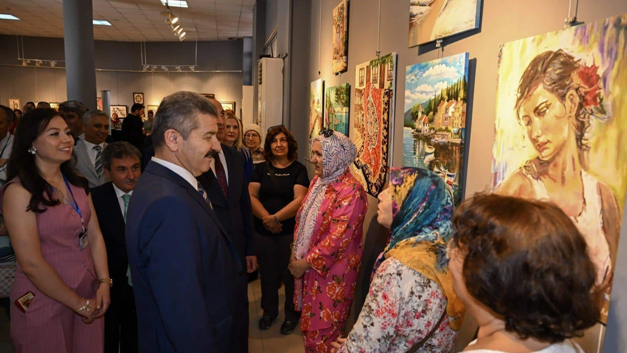 Hayat Boyu Öğrendiklerini Sergiye Yansıttılar 4