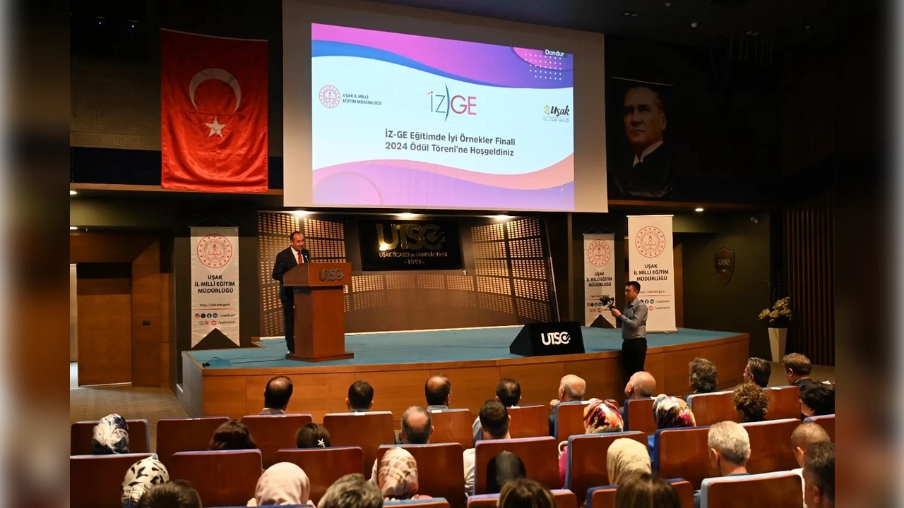 Uşak’ta Eğitimde İyi Örnekler Ödülleri Sahiplerini Buldu 4