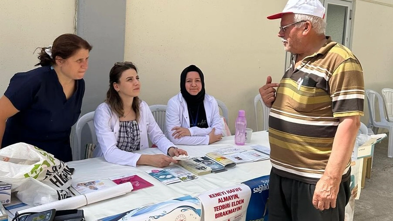 Uşak’ta Köylülere Sağlık Taraması 2