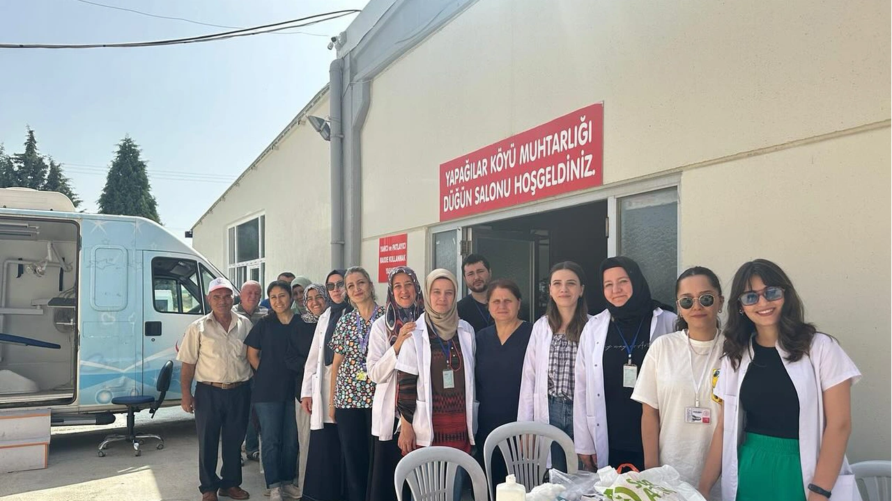 Uşak’ta Köylülere Sağlık Taraması 3