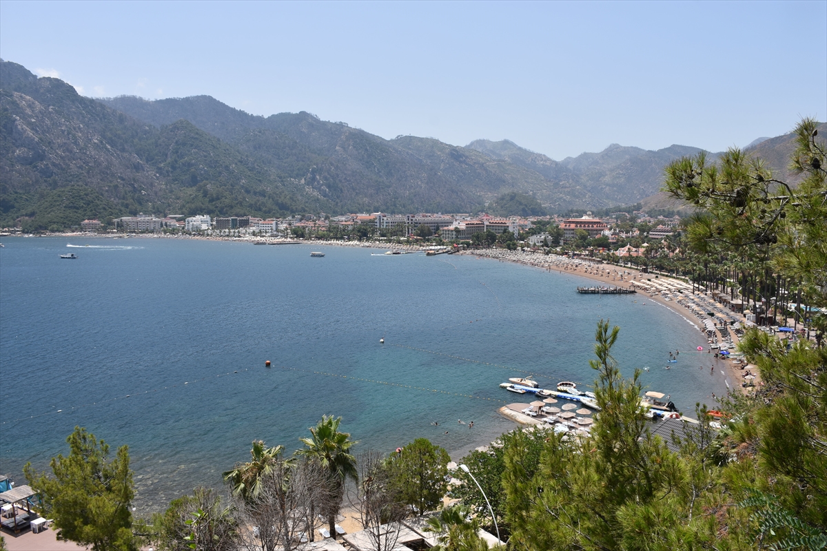 MUĞLA - Güney Ege'de turizmciler yerli turistle "bayram" etti