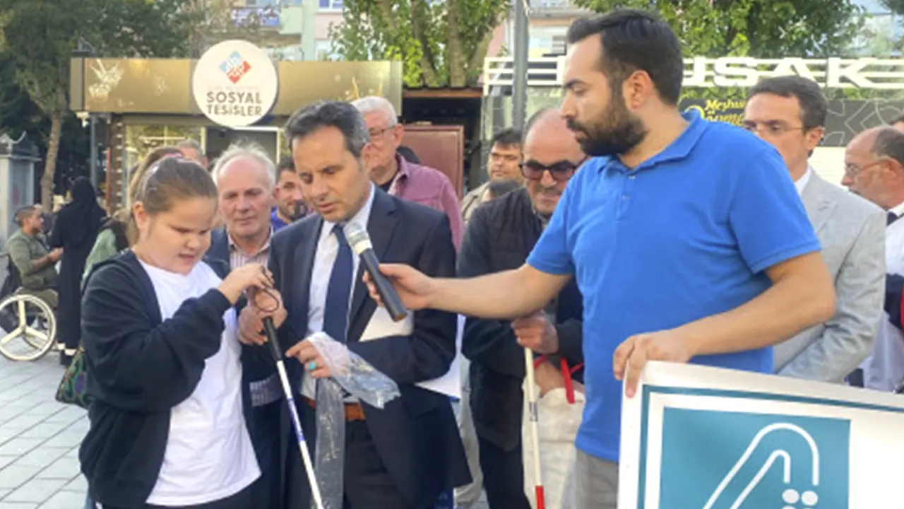Uşak Altı Nokta Körler Derneği Başkanı Serkan Çiğdem 2
