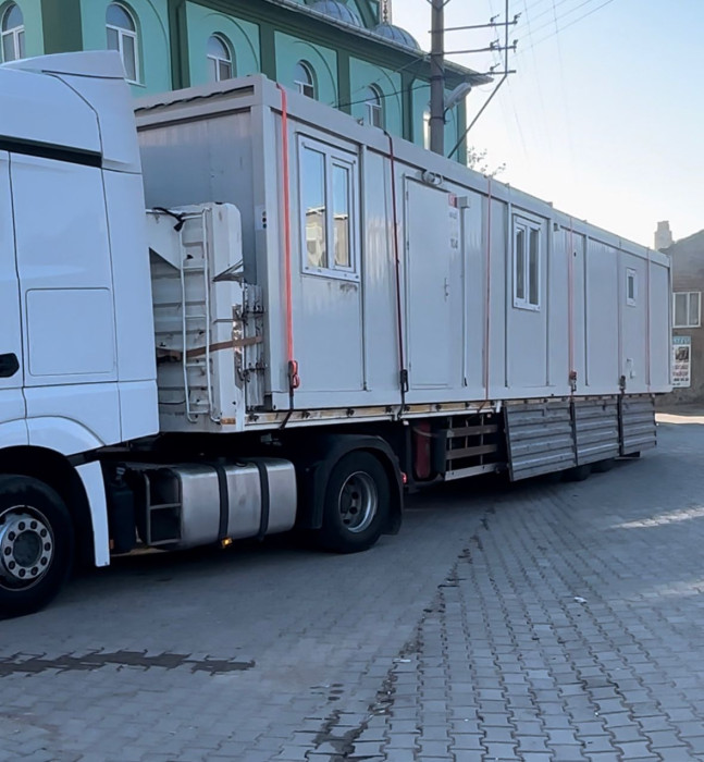 Simav Akdağ Beldesi’ne Konteyner Evler Teslim Edildi 2