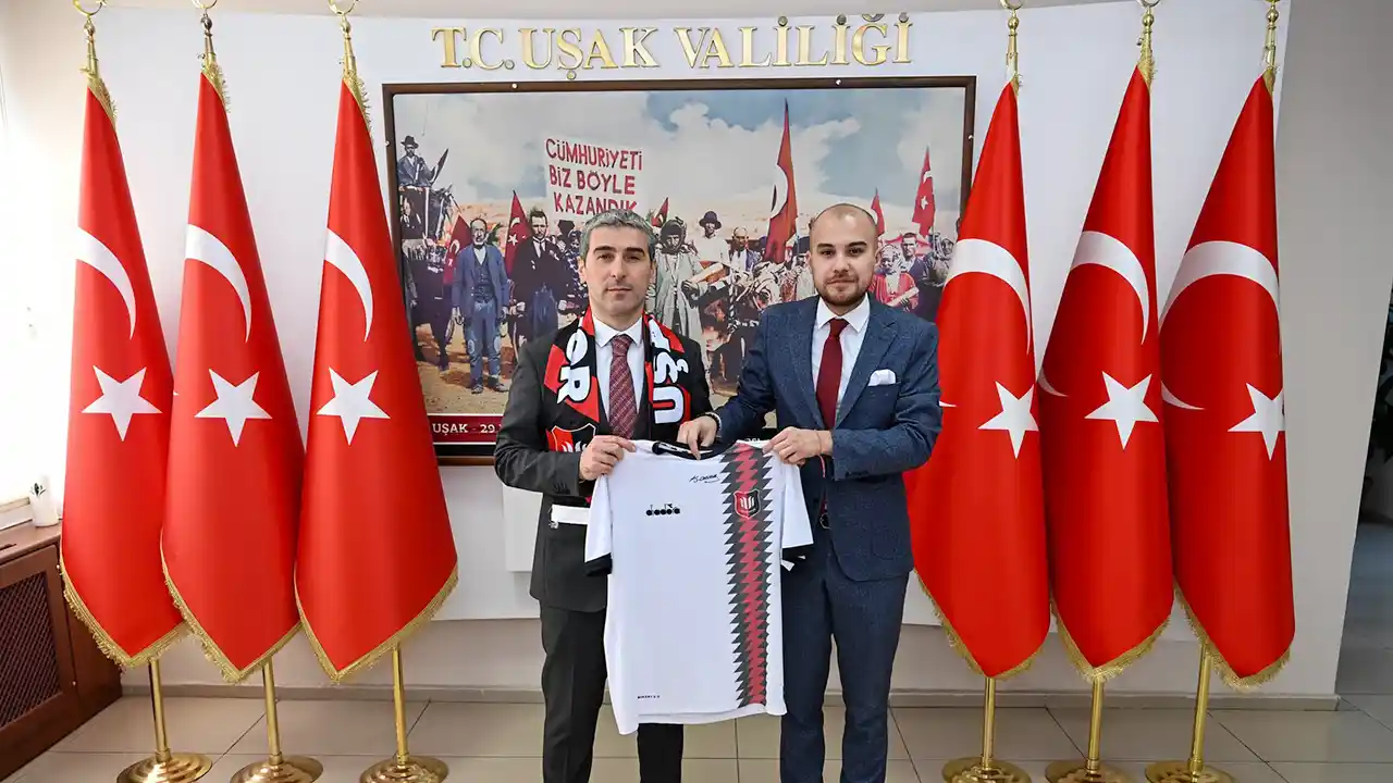 Usakspor Vali Aktas Ziyaret2