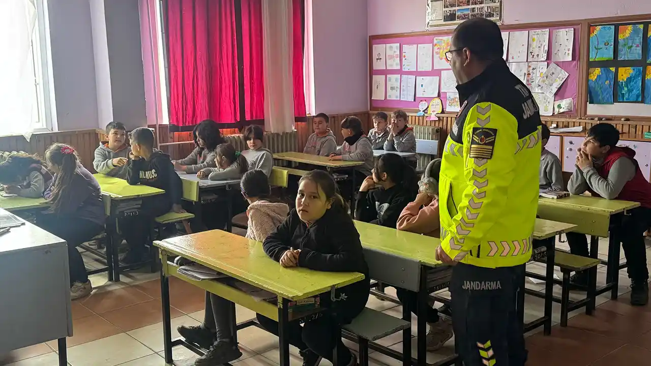 Banaz Minikler Trafik Egitimi Ilkokul