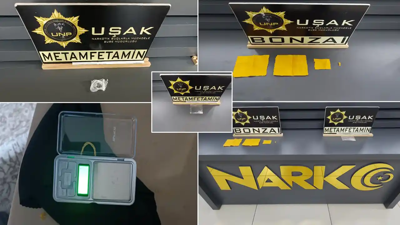 Usak Yabancı Madde Ticaret Tutuklama1