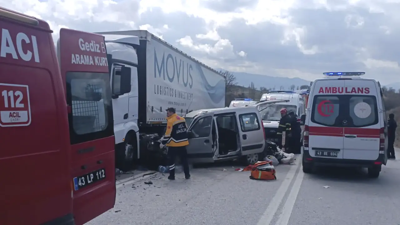 Gediz Ayşe Beydilli Trafik Kazası 2