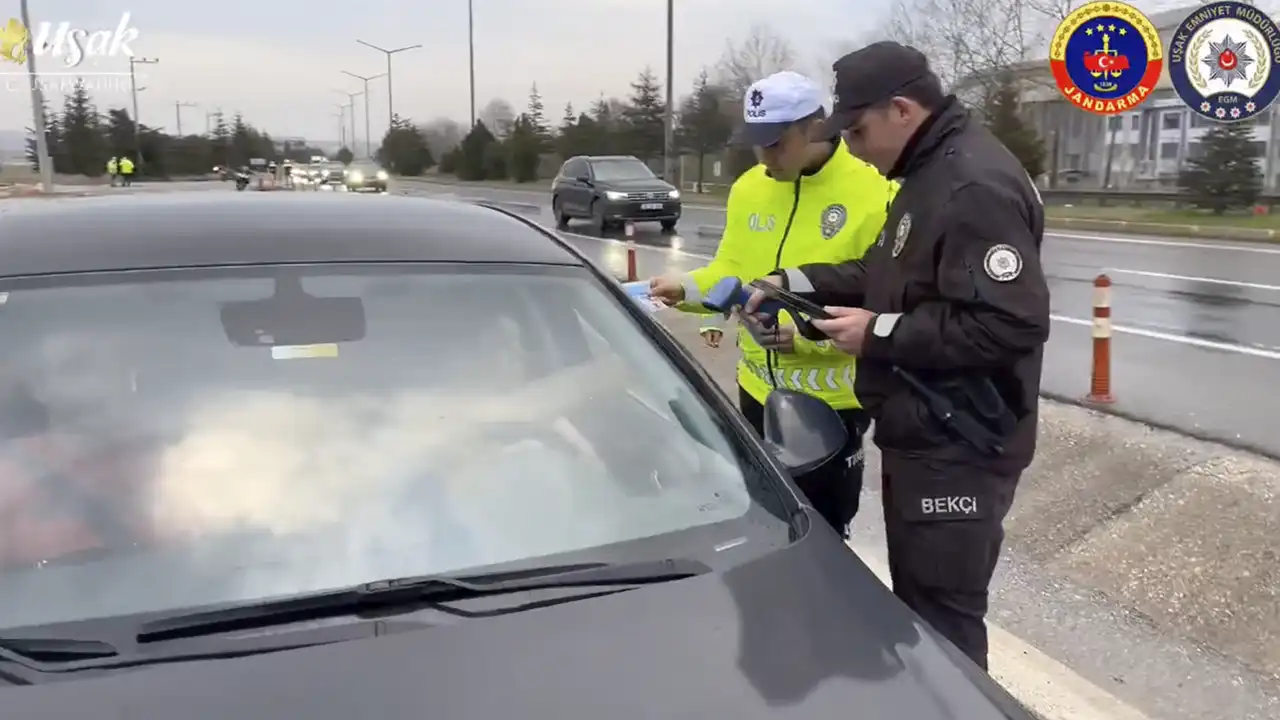 Bayram Trafik Uşak Denetim 2