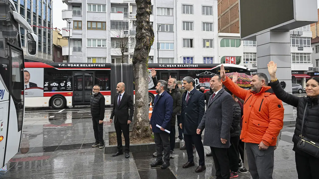 110. Yılda Uşak'tan 40 Öğrenci Çanakkale’ye Uğurlandı 2