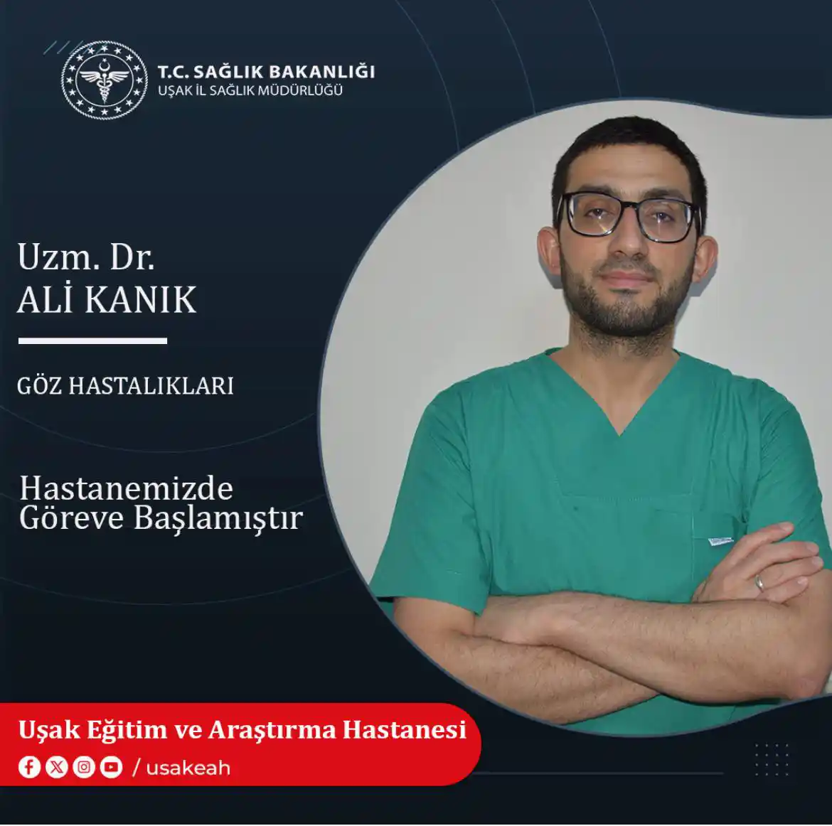 Ali Kanık Usak Gözdoktoru