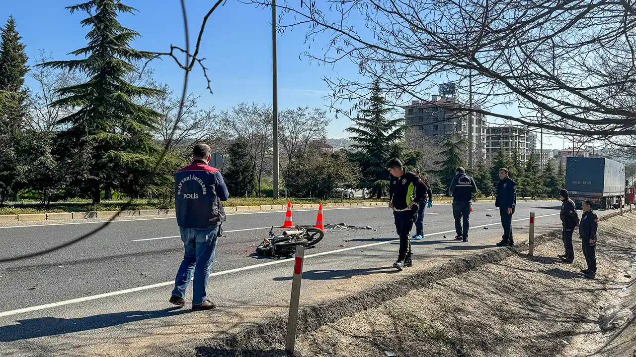 Usak Motosiklet Kaza Ölüm3