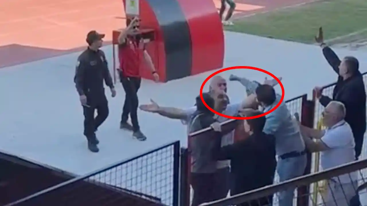 Usakspor Cayeli Yumruk Kavga