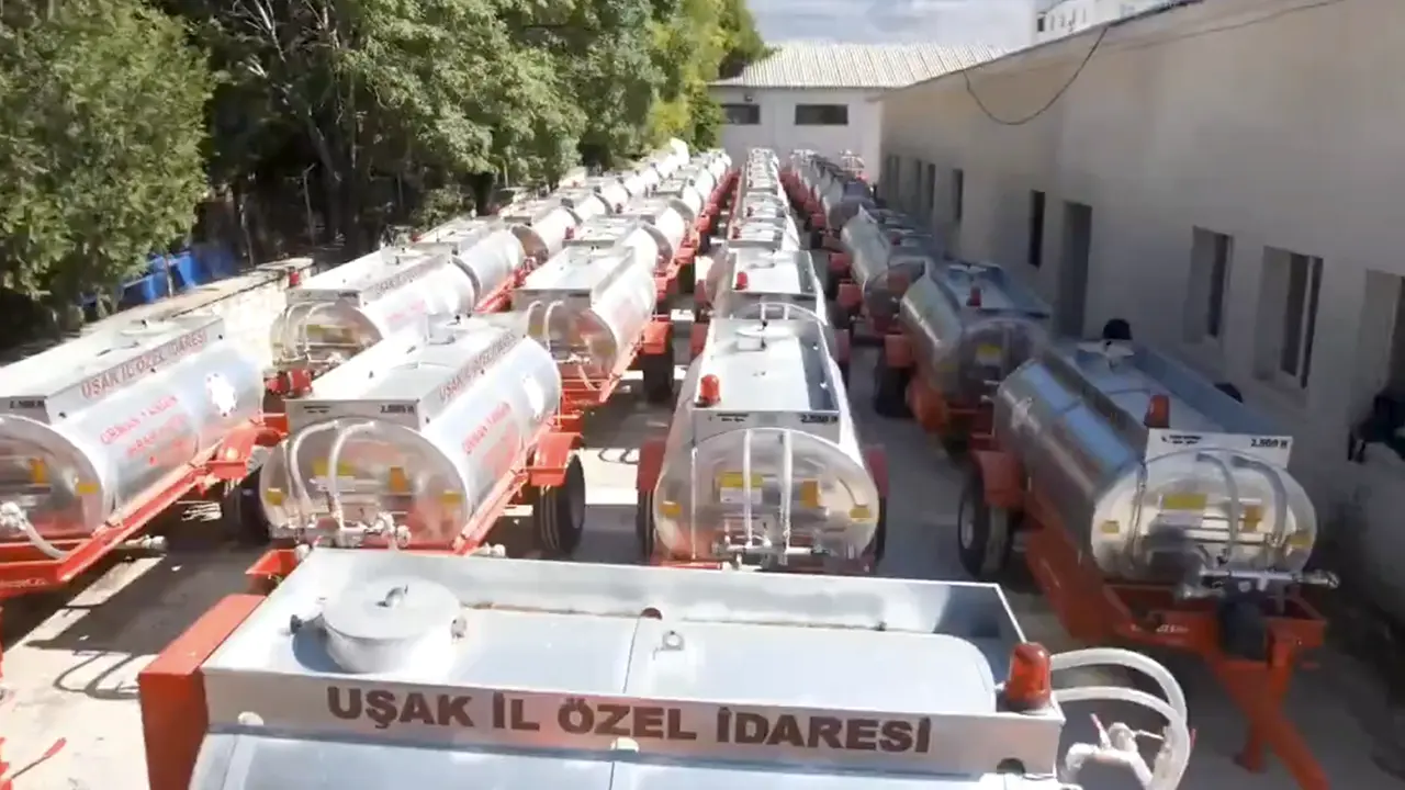 Uşak Il Özel Idare Yangın Tankeri Dağıtım 1