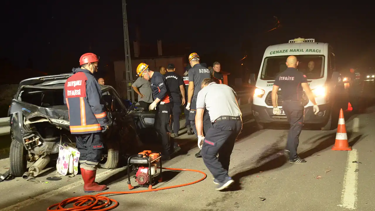 Uşak Tavşanlı Kaza Ölü Yaralı2