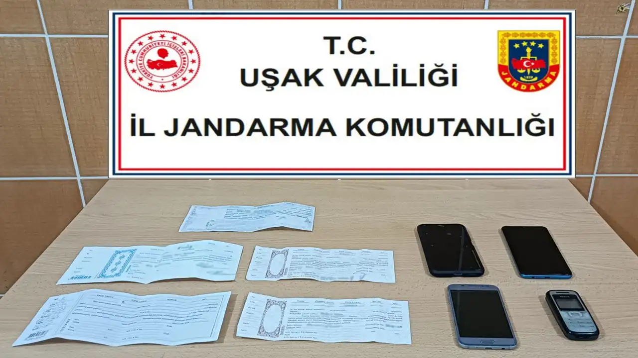 Uşak Tefeci Tutuklama 2